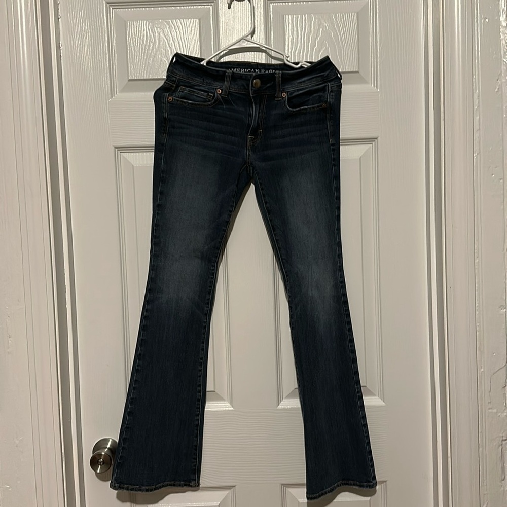 Boot cut denim jeans